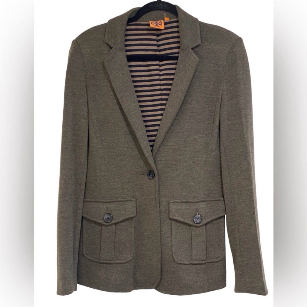 Tory Burch Grey size Medium Blazer New with Tags